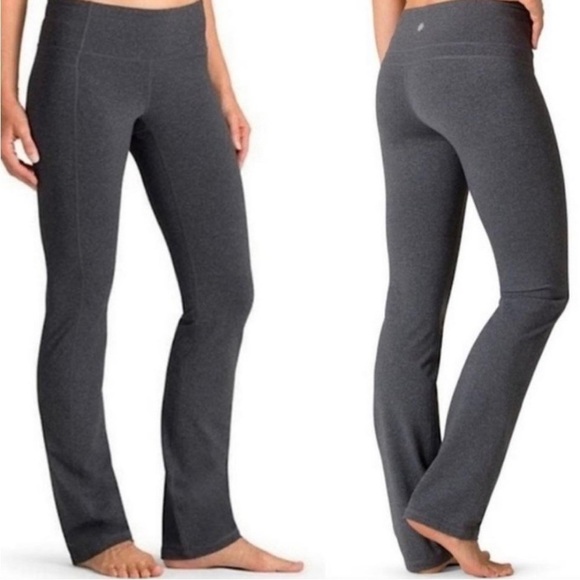 Athleta Straight Up Yoga Gray Legging Pant - Picture 1 of 9